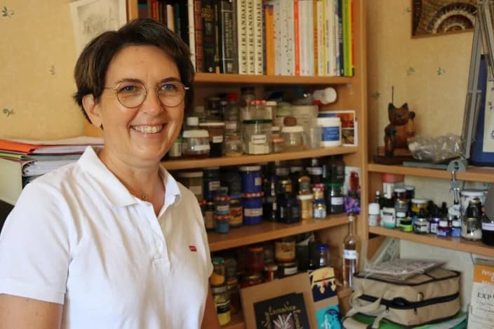 Christelle Sordel, calligraphe et enlumineur professionnelle