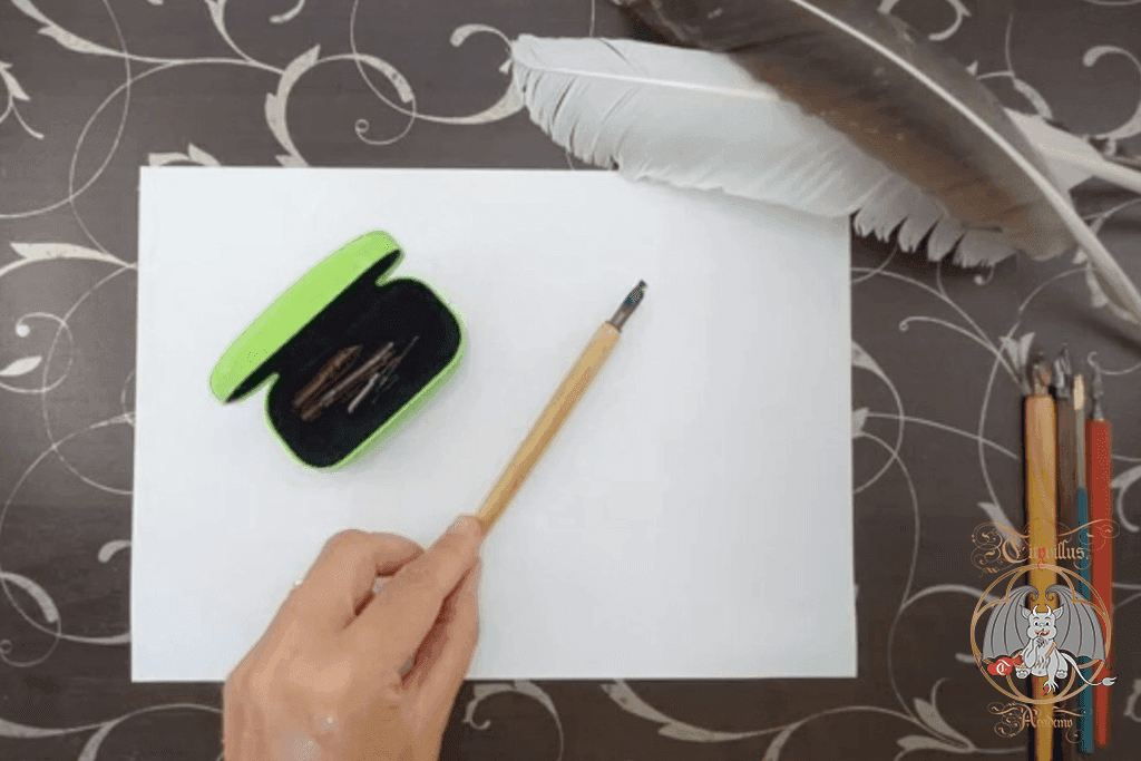 Le nettoyage de la plume