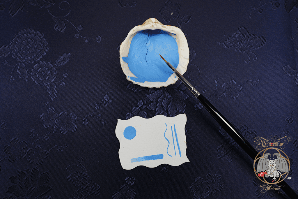 Pigment bleu clair