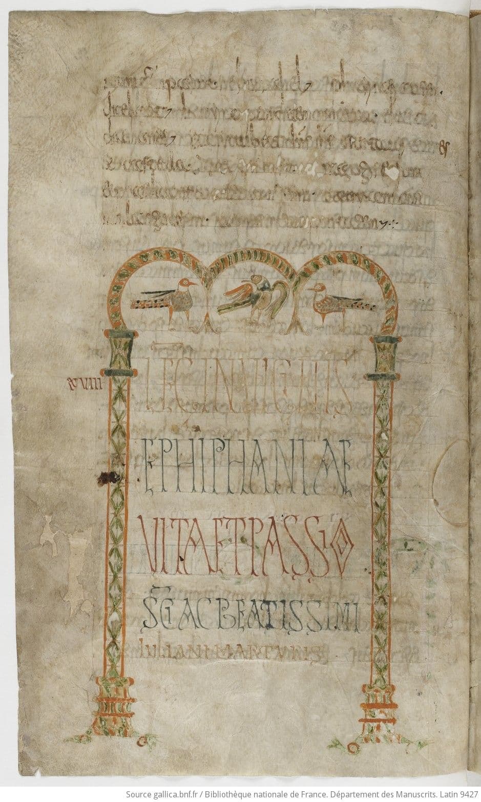 7-Lectionarius_gallicanus_vers 700, Paris, BNF, ms 9427-f32v.jpeg